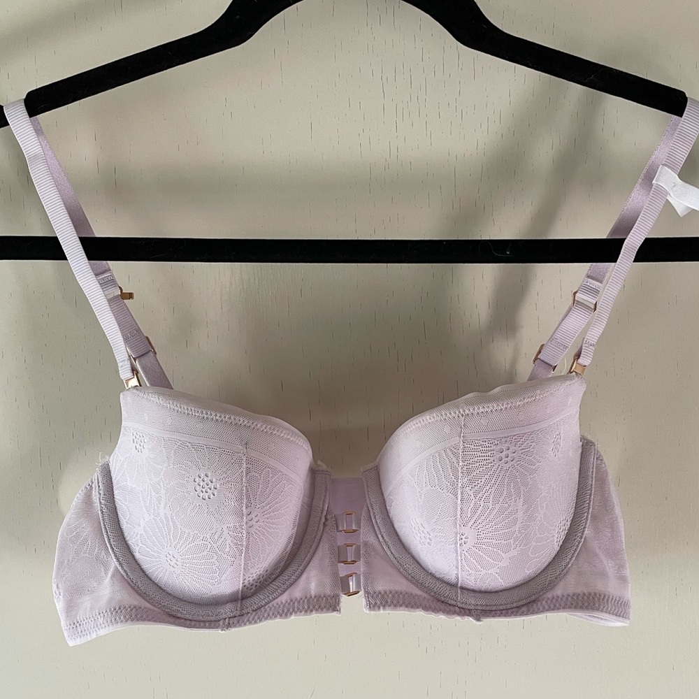 New aerie Balconette 34A Lt purple Multiway Bra